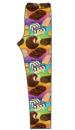 Snack Cakes Ladies' Lounge Leggings