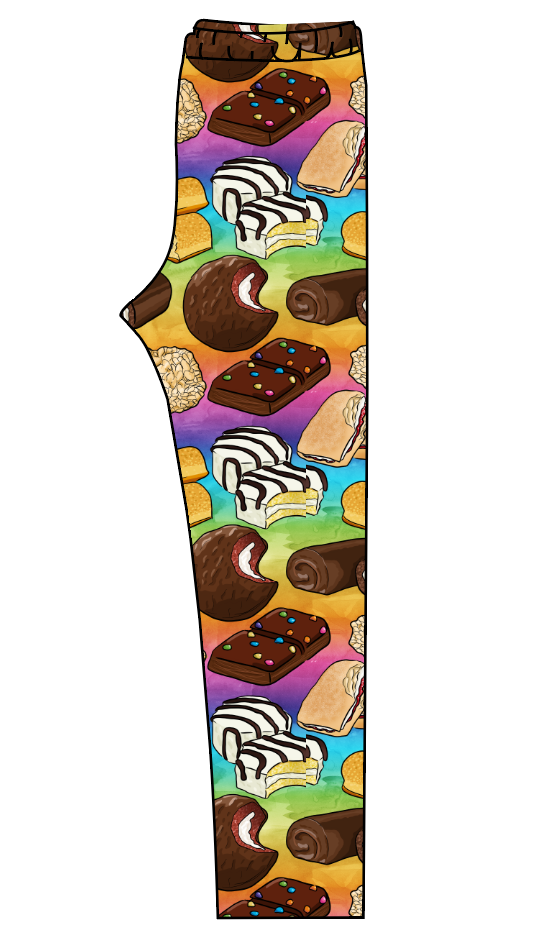 Snack Cakes Ladies' Lounge Leggings