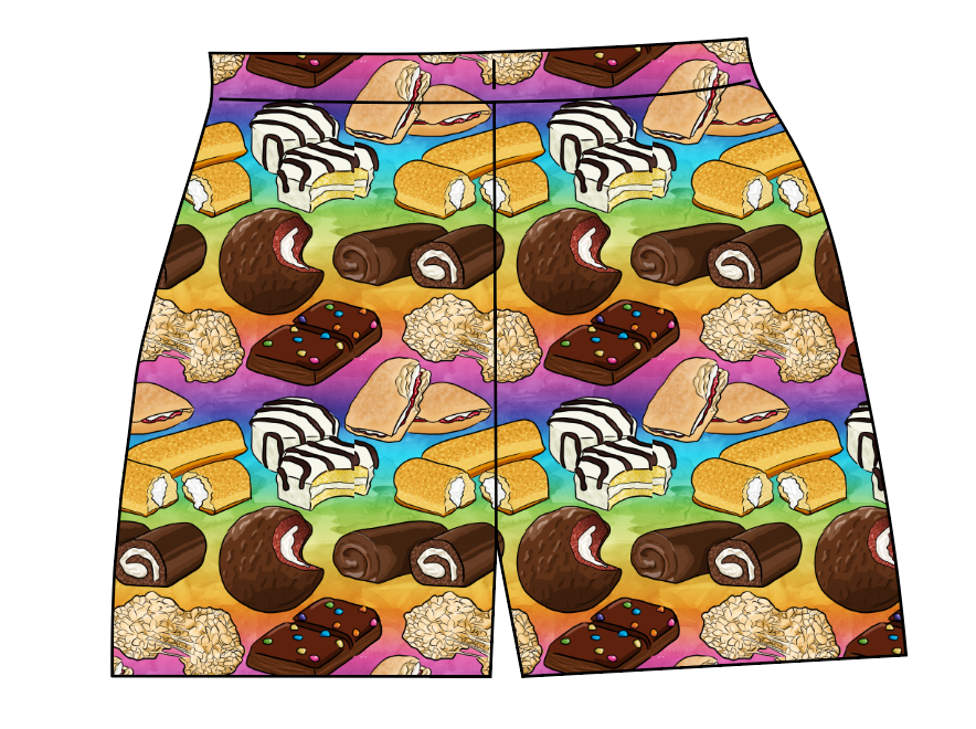 Snack Cakes Ladies' Lounge Shorts