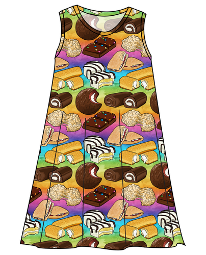 Snack Cakes Ladies' Swing Dress