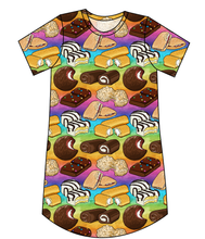 Load image into Gallery viewer, Snack Cakes Ladies&#39; T-Shirt Dress
