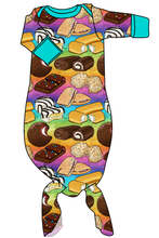 Load image into Gallery viewer, Snack Cakes Newborn Knotted Gown