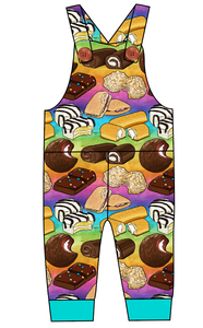 Snack Cakes Overalls and Shortalls