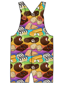 Snack Cakes Overalls and Shortalls