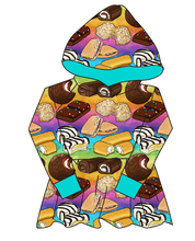 Load image into Gallery viewer, Snack Cakes Peplum Hoodie (or Crewneck)