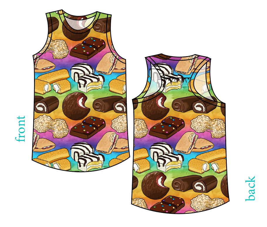Snack Cakes Summer Tank