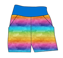 Load image into Gallery viewer, Neon Watercolour Basic Joggers And Jogger Shorts