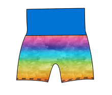 Load image into Gallery viewer, Neon Watercolour Grow With Me Pants And Shorts