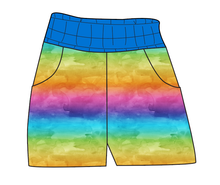 Load image into Gallery viewer, Neon Watercolour Ladies&#39; Joggers and Jogger Shorts