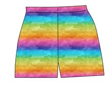 Load image into Gallery viewer, Neon Watercolour Ladies&#39; Lounge Shorts