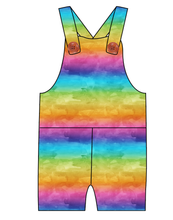 Load image into Gallery viewer, Neon Watercolour Overalls and Shortalls