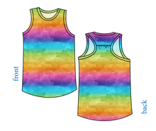 Load image into Gallery viewer, Neon Watercolour Summer Tank