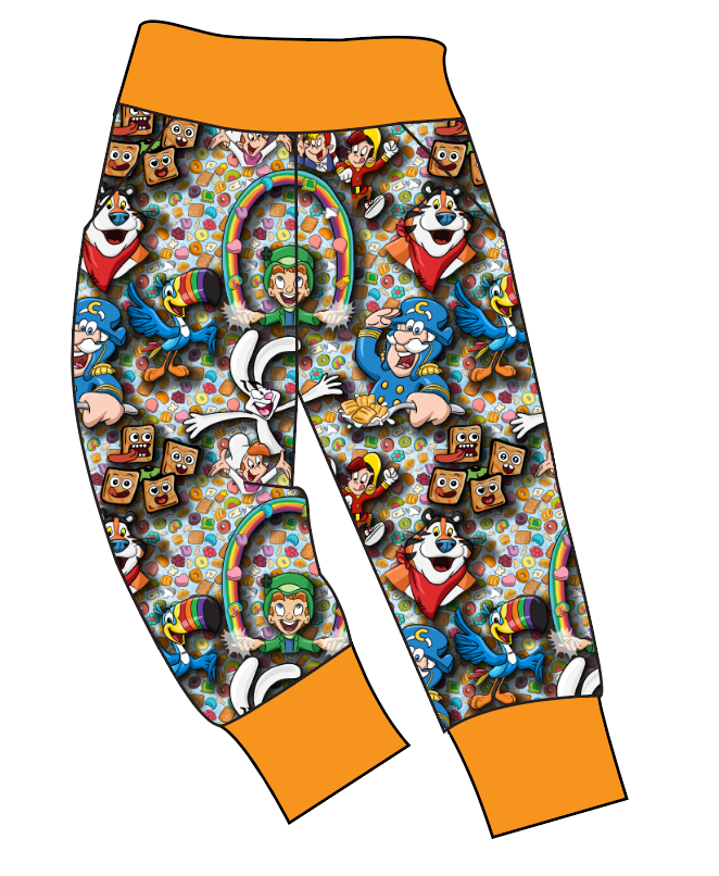 Cereal Pals Basic Joggers And Jogger Shorts