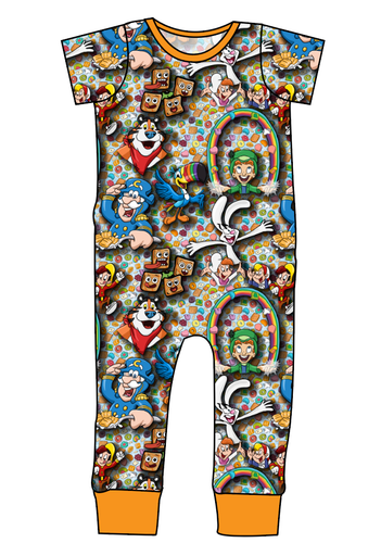 Cereal Pals Emmett Pants And Shorts T-Shirt Romper