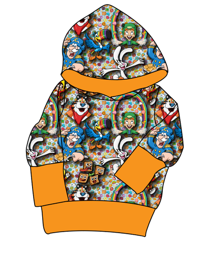Cereal Pals Grow With Me Hoodie (or Crewneck)