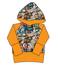Load image into Gallery viewer, Cereal Pals Grow With Me Hoodie (or Crewneck)
