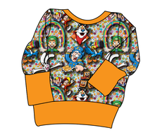 Load image into Gallery viewer, Cereal Pals Grow With Me Hoodie (or Crewneck)