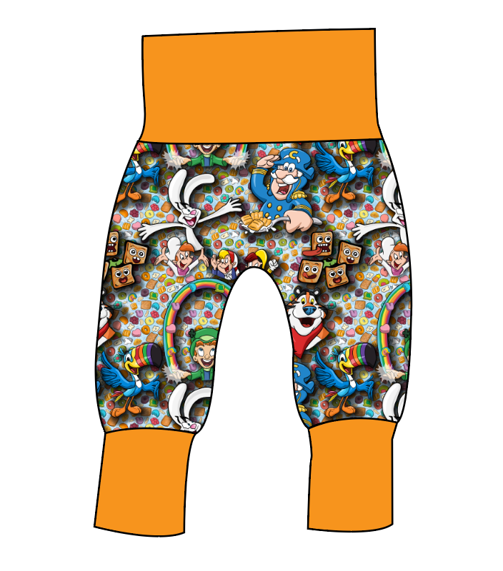 Cereal Pals Grow With Me Pants And Shorts