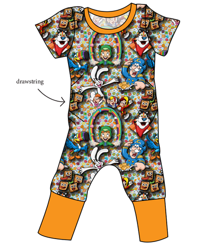 Cereal Pals Grow With Me Pants And Shorts Romper