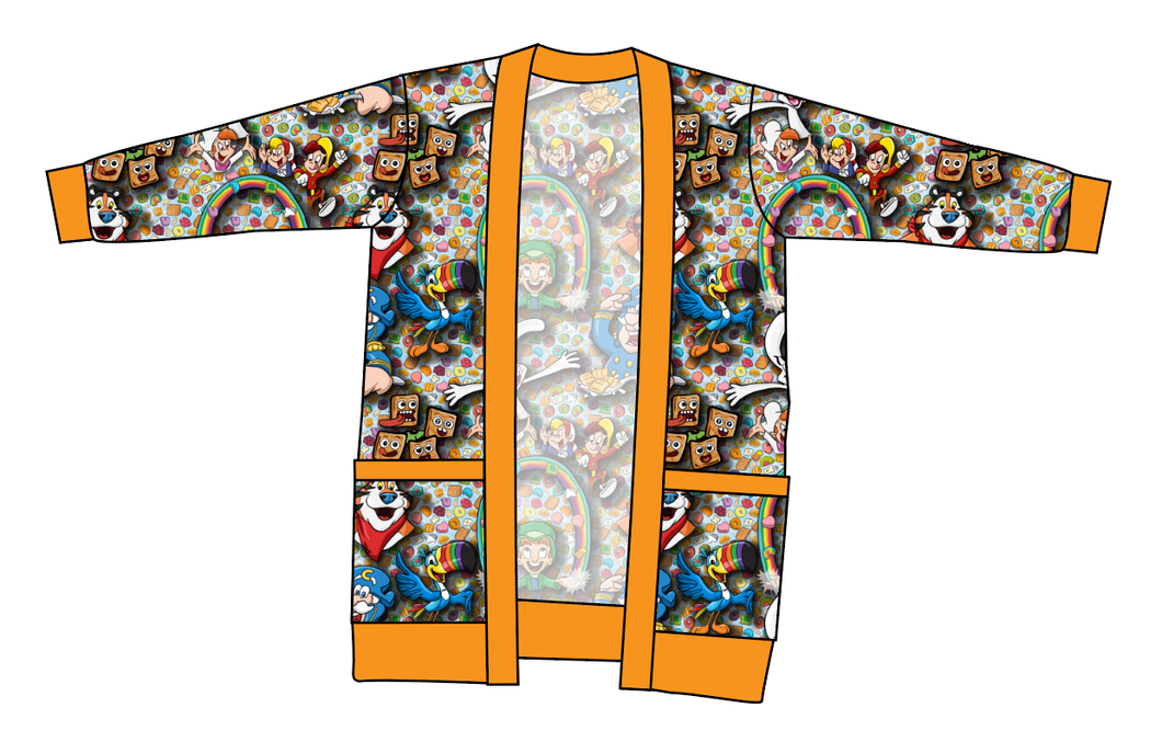 Cereal Pals Kids Grandpa Cardigan