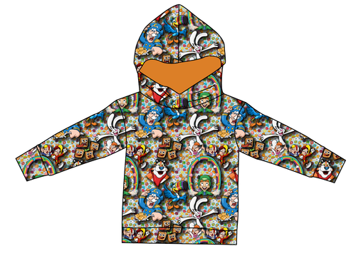 Cereal Pals Ladies Oversized Hoodie