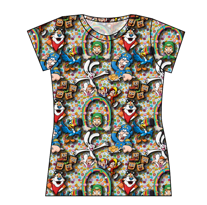 Cereal Pals Ladies' Basic Tee