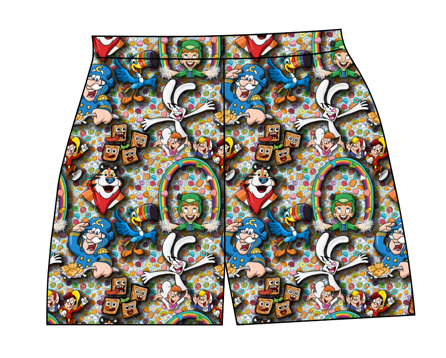 Cereal Pals Ladies' Lounge Shorts