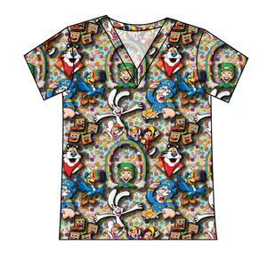 Cereal Pals Ladies' Slouchy V-Neck Tee