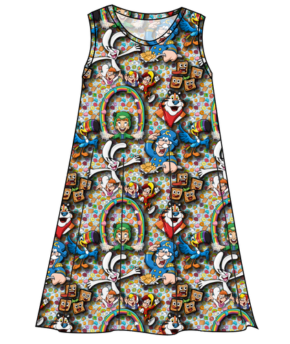 Cereal Pals Ladies' Swing Dress