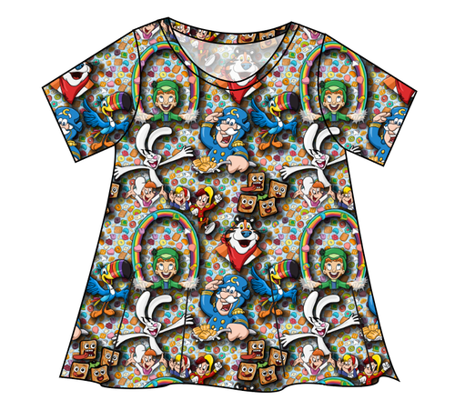 Cereal Pals Ladies' Swing Tee