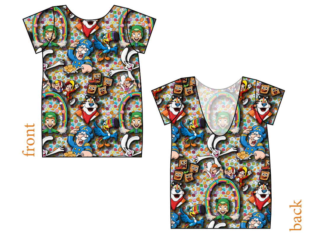 Cereal Pals Low Back Ballerina Tee