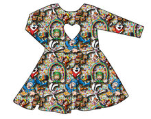 Load image into Gallery viewer, Cereal Pals Molly Heart Back Twirly Dress