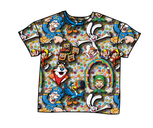 Cereal Pals Oversized Tee