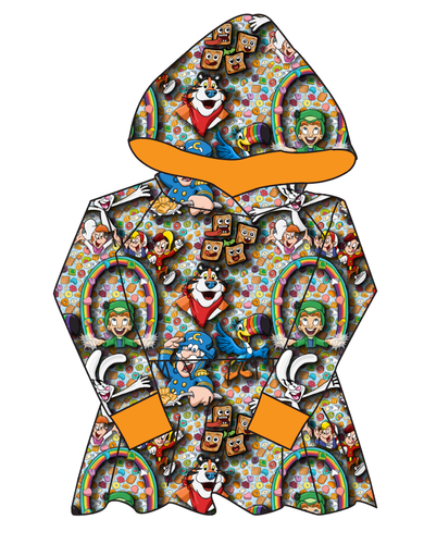 Cereal Pals Peplum Hoodie (or Crewneck)