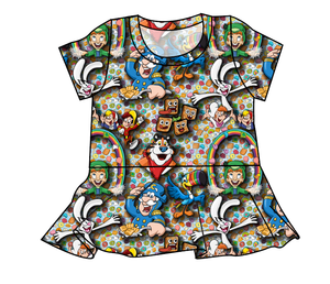 Cereal Pals Peplum Top