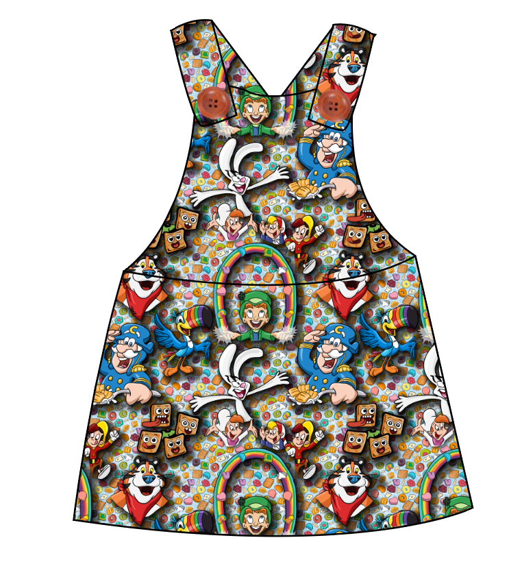 Cereal Pals Skirt-Alls