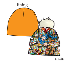 Load image into Gallery viewer, Cereal Pals Slouchy Beanie (Reversible!)