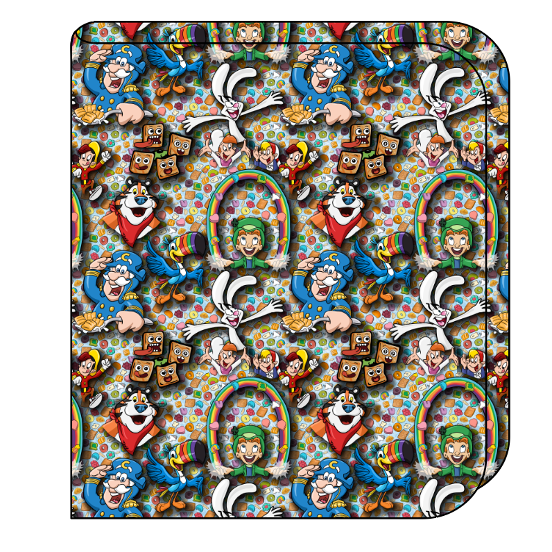 Cereal Pals Swaddle Blanket