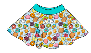 Milk and Cereal Circle Skirt