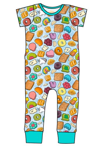 Milk and Cereal Emmett Pants And Shorts T-Shirt Romper
