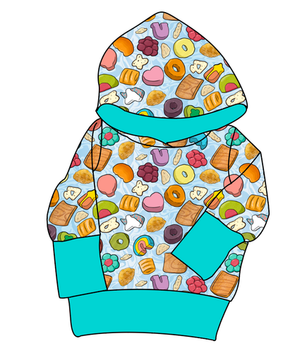 Milk and Cereal Grow With Me Hoodie (or Crewneck)