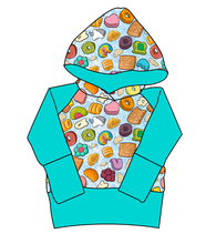 Load image into Gallery viewer, Milk and Cereal Grow With Me Hoodie (or Crewneck)