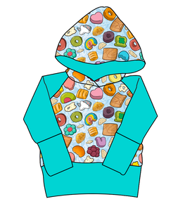 Milk and Cereal Grow With Me Hoodie (or Crewneck)