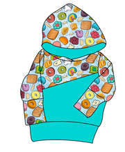 Load image into Gallery viewer, Milk and Cereal Grow With Me Hoodie (or Crewneck)