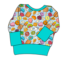 Load image into Gallery viewer, Milk and Cereal Grow With Me Hoodie (or Crewneck)