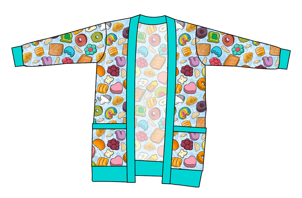 Milk and Cereal Kids Grandpa Cardigan