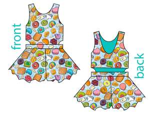 Milk and Cereal Kids Playsuit