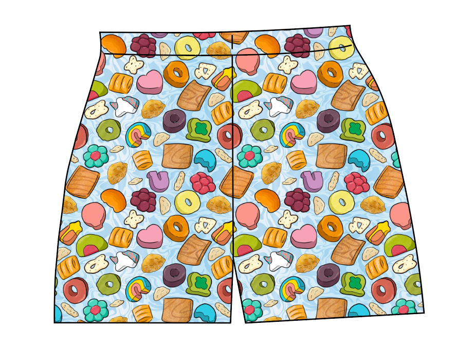 Milk and Cereal Ladies' Lounge Shorts
