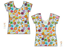Load image into Gallery viewer, Milk and Cereal Ladies&#39; Low Back Ballerina Tee
