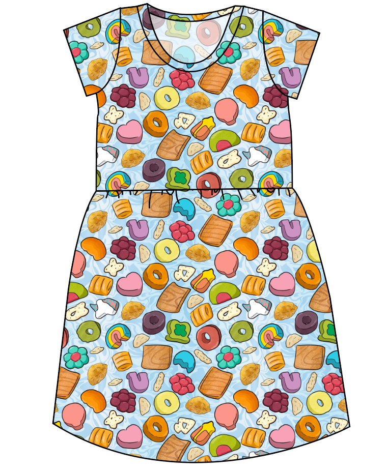 Milk and Cereal Ladies' Play Dress